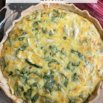 Chicken and Spinach Quiche