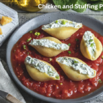 Chicken and Stuffing Pasta Shells