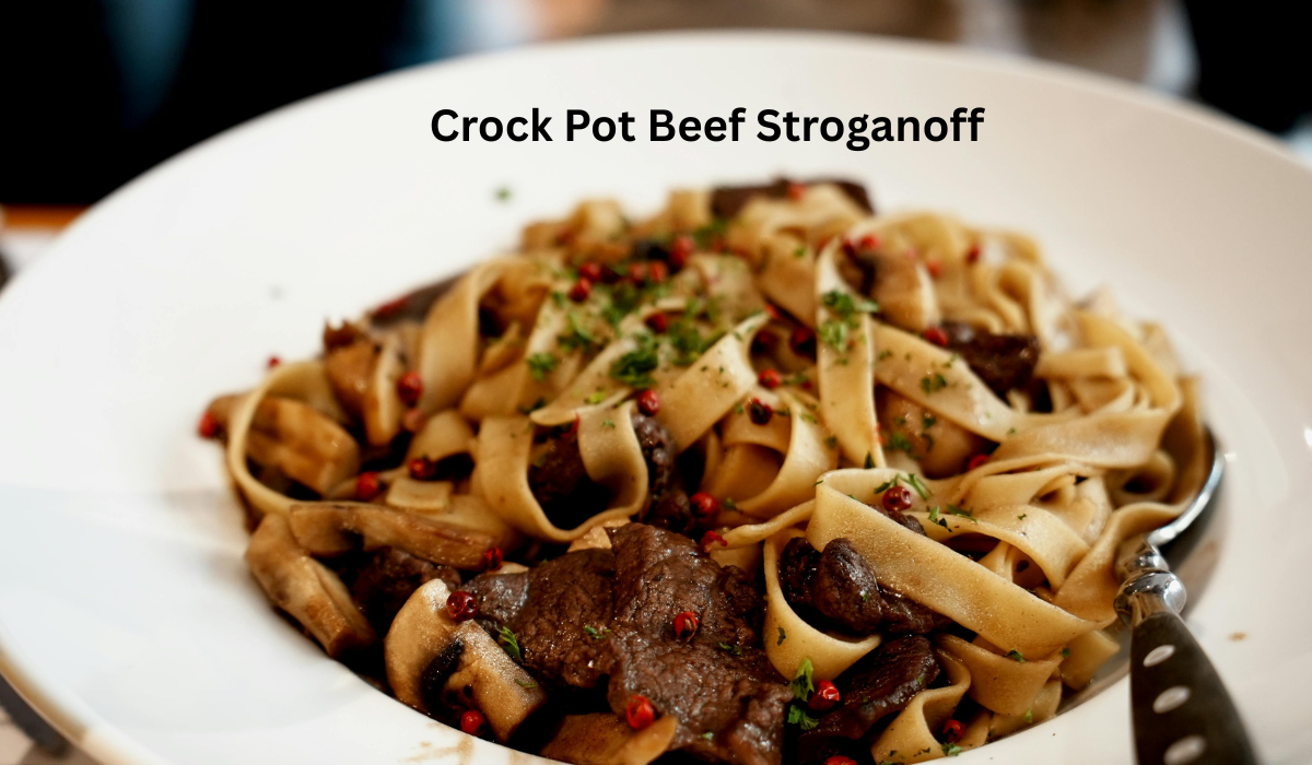 Crock Pot Beef Stroganoff