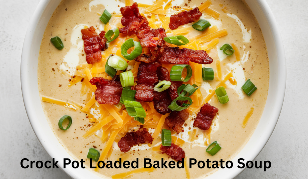 crock pot chicken and potato soup​