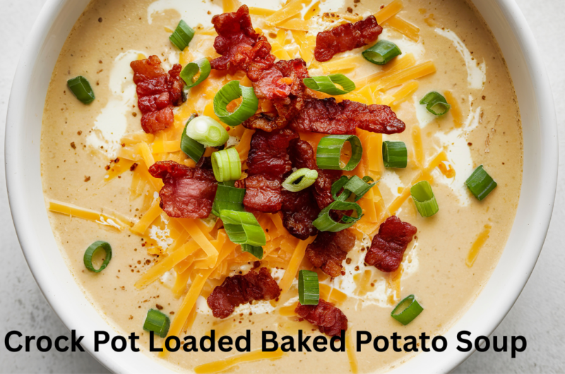 Crock Pot Loaded Baked Potato Soup