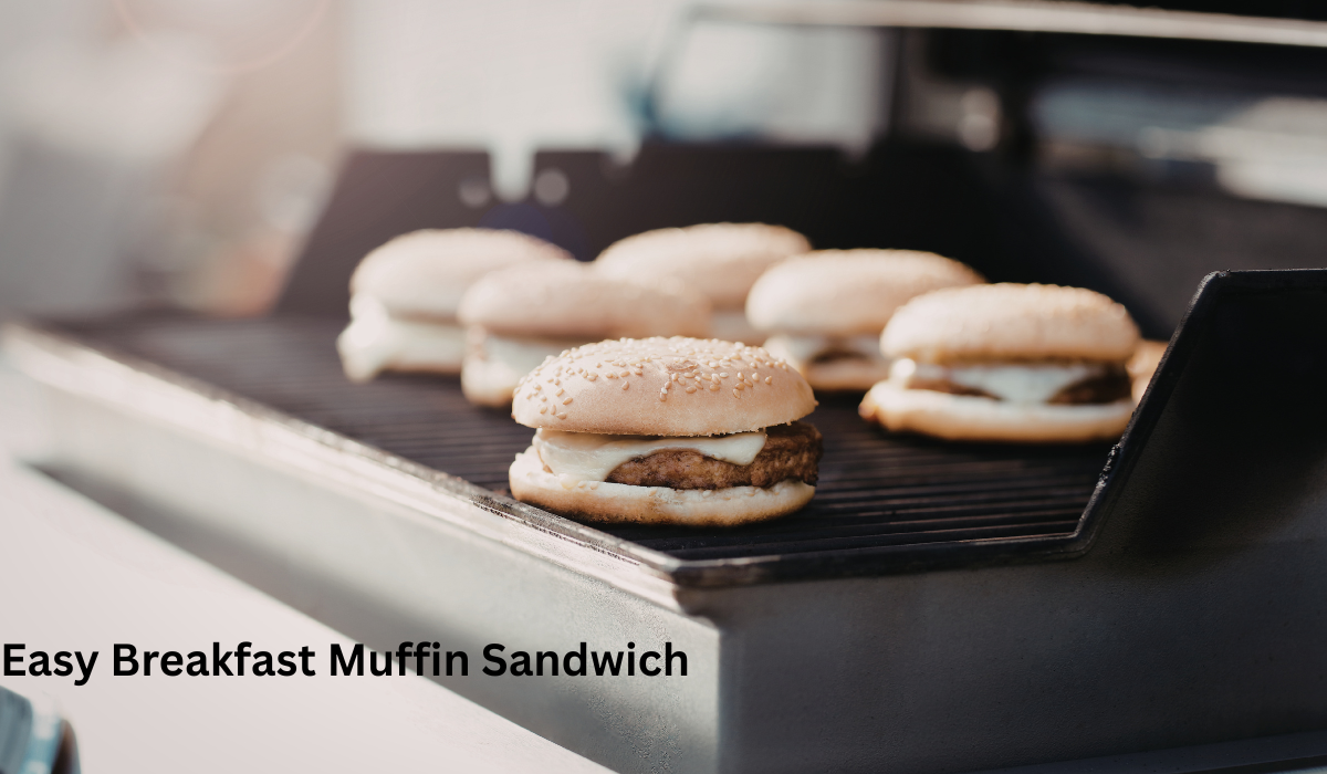 Easy Breakfast Muffin Sandwich