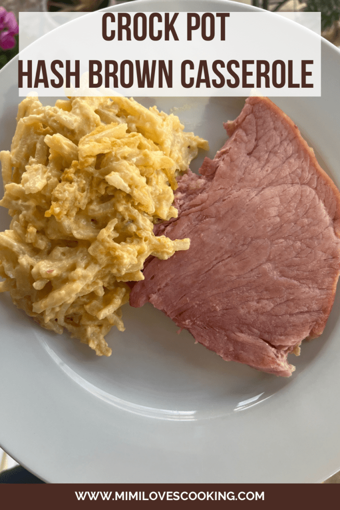 Crock Pot Hash Brown Casserole