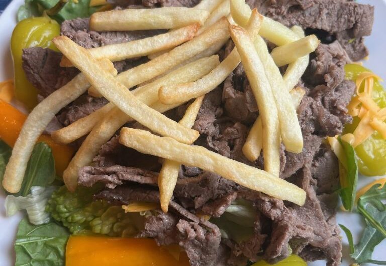 Pittsburgh Style Steak Salad