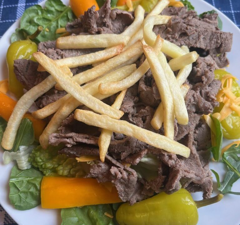 Pittsburgh Style Steak Salad