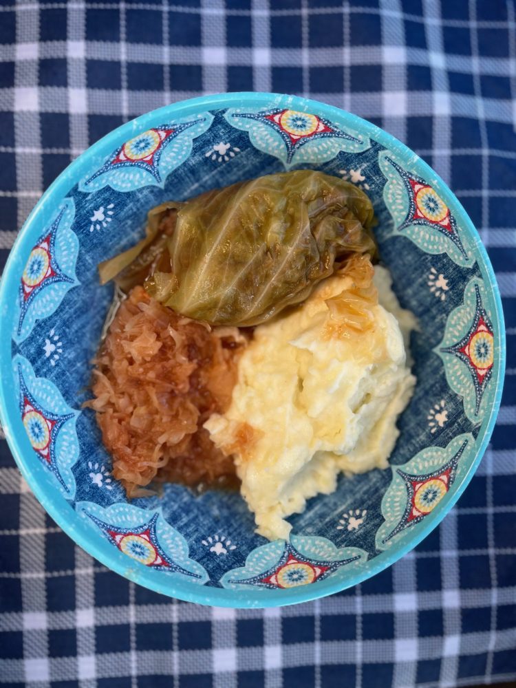 Crock Pot Stuffed Cabbage Rolls
