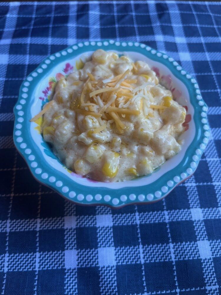 Crock Pot Cheesy Creamed Corn