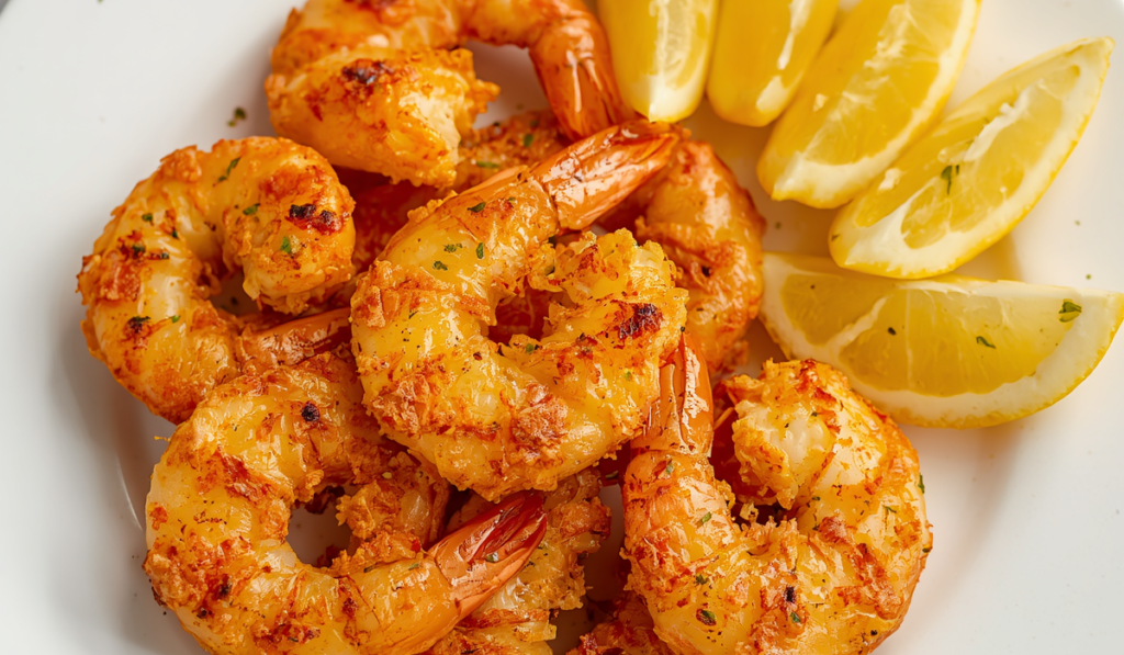 Frozen shrimp in air fryer