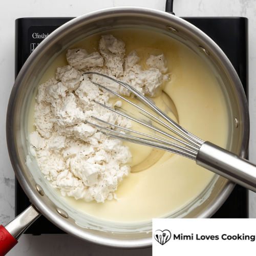 Make the béchamel