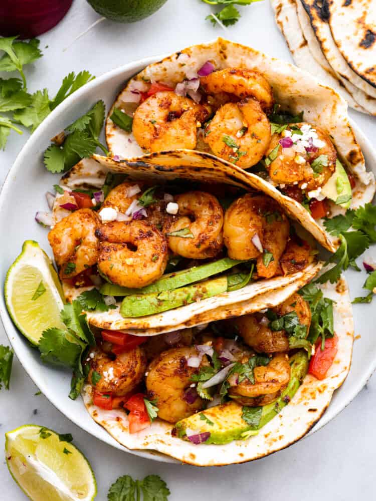 Shrimp tacos