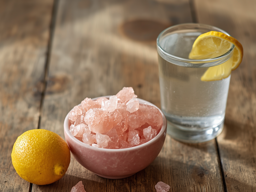 Himalayan Pink Salt Morning Drink