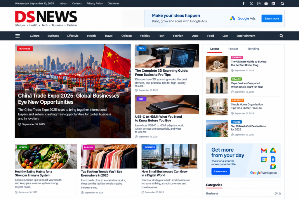 dsnews co uk